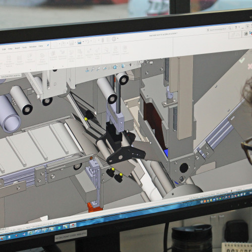 ALS labelling machine design